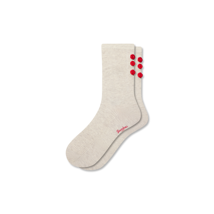Women’s Hearts Lightweight Half Calf Socks - Classic Trail Step