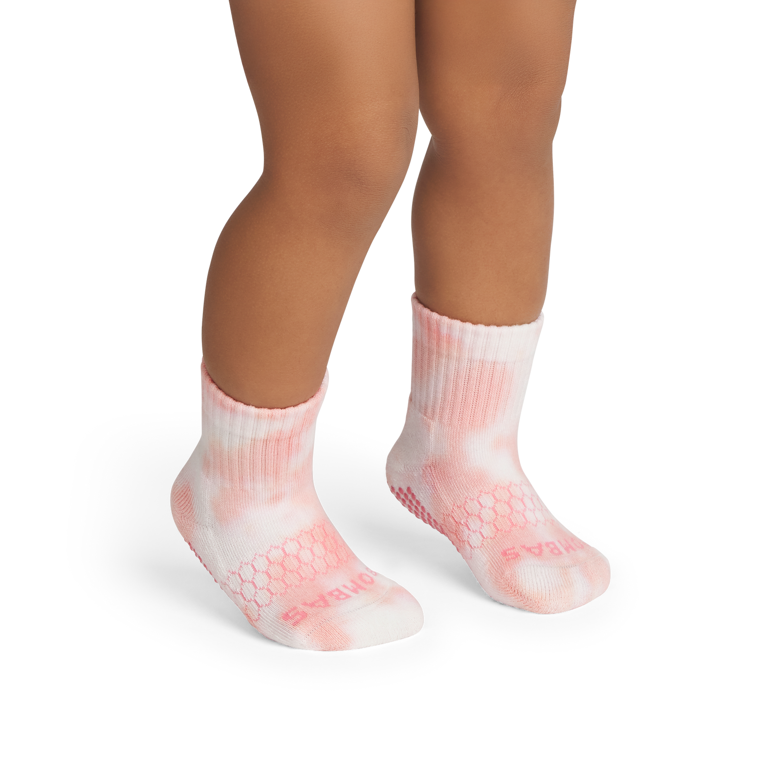 Toddler Gripper Calf Socks - shell pink TO1 [10103]
