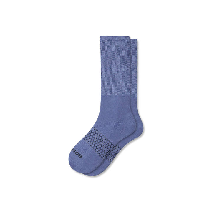 Ultra Stretch Calf Socks - Oyster Blue L [10114]