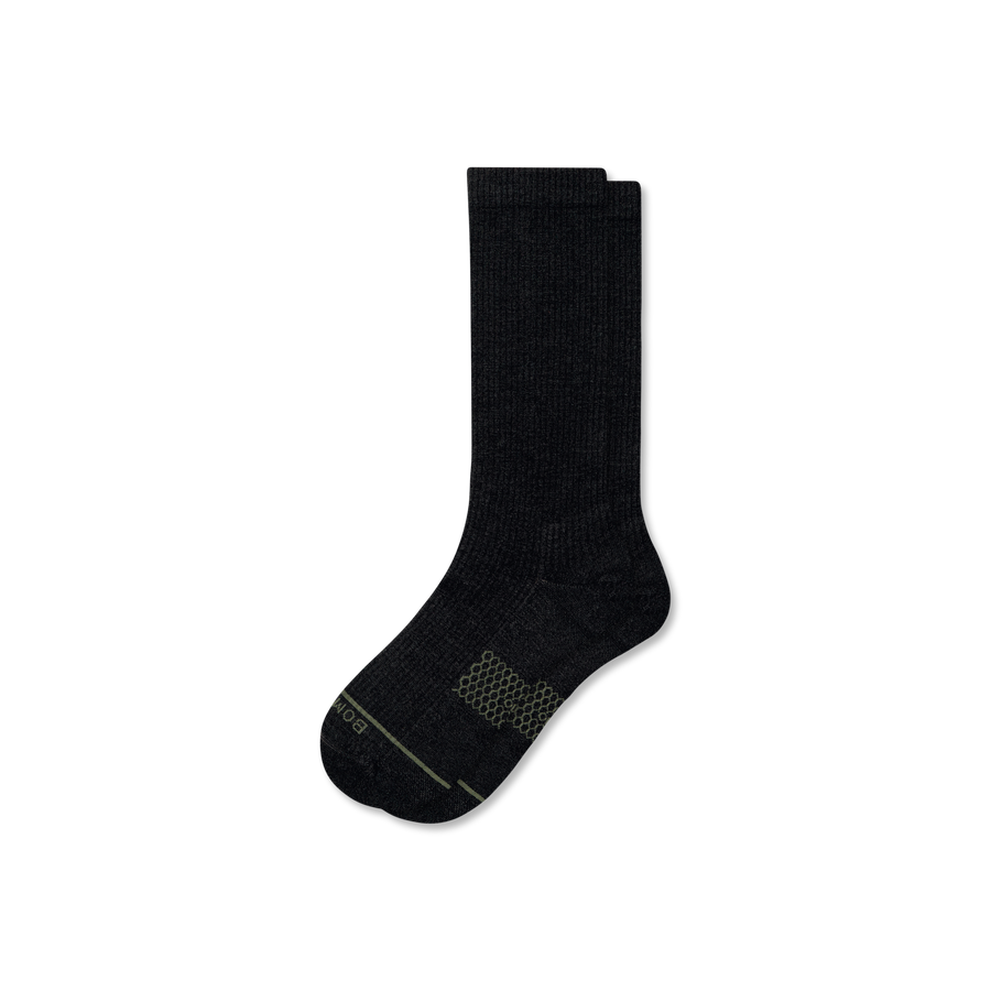 Women's Merino Wool Blend Modern Rib Calf Socks - Easy Everyday Move
