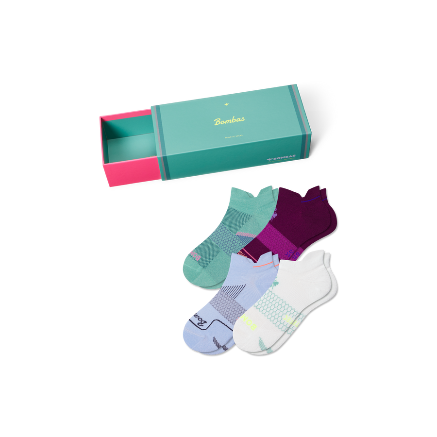 Women’s Sport Variety Sock 4-Pack Gift Box - Party Ready
