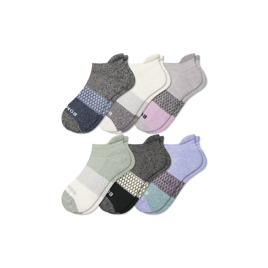 Youth Tri-Block Ankle Sock 6-Pack - Daily Ankle Move