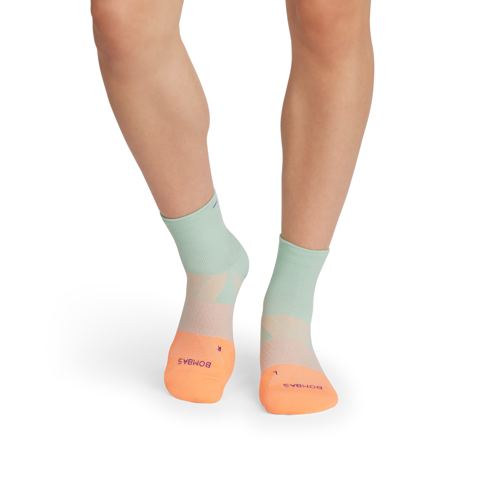 Run Quarter Socks - mint foam WO1 [10364]