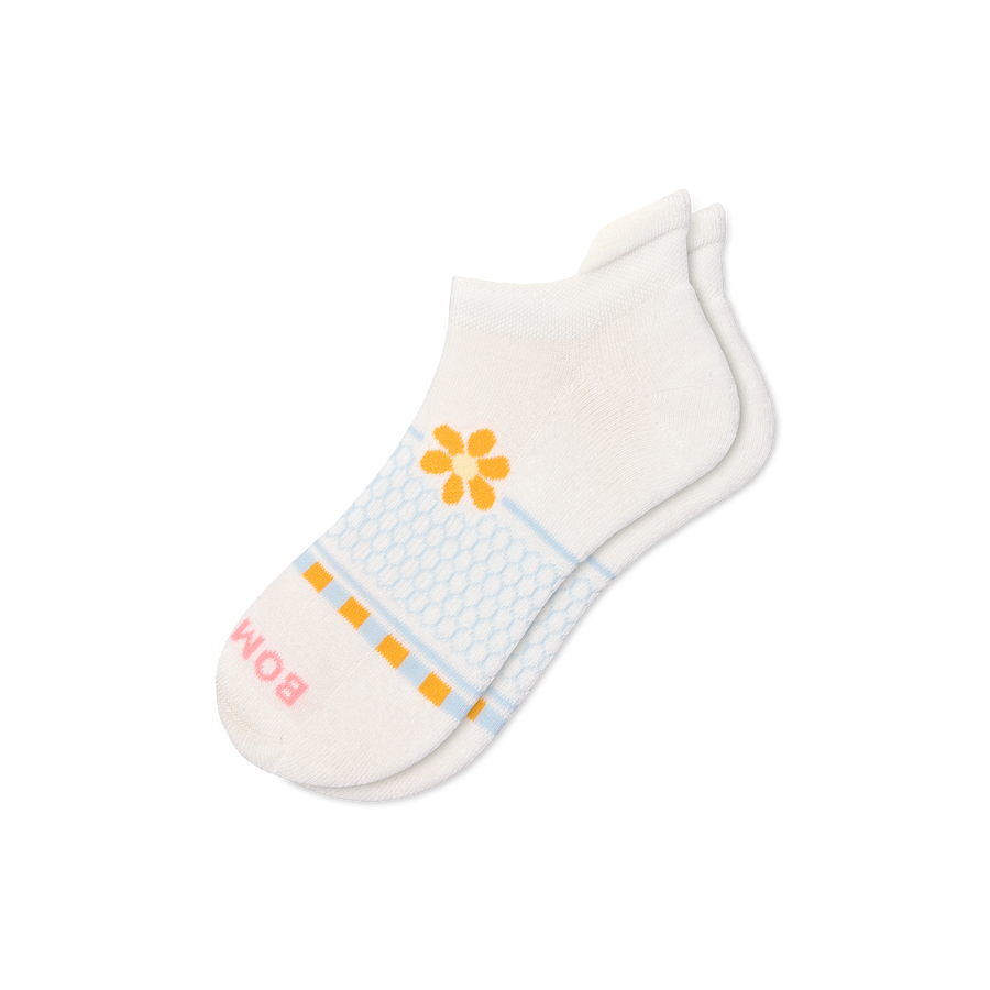 Women's Beach Day Ankle Socks - Cushion Lounge Support