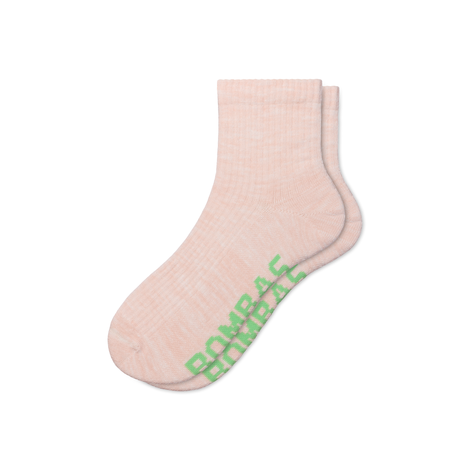 Summer Slub Quarter Socks - Pink Shadow L [10393]