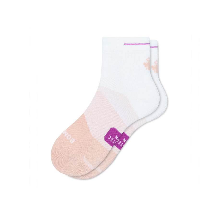 Women's Run Quarter Socks - Outdoor Office Comfort