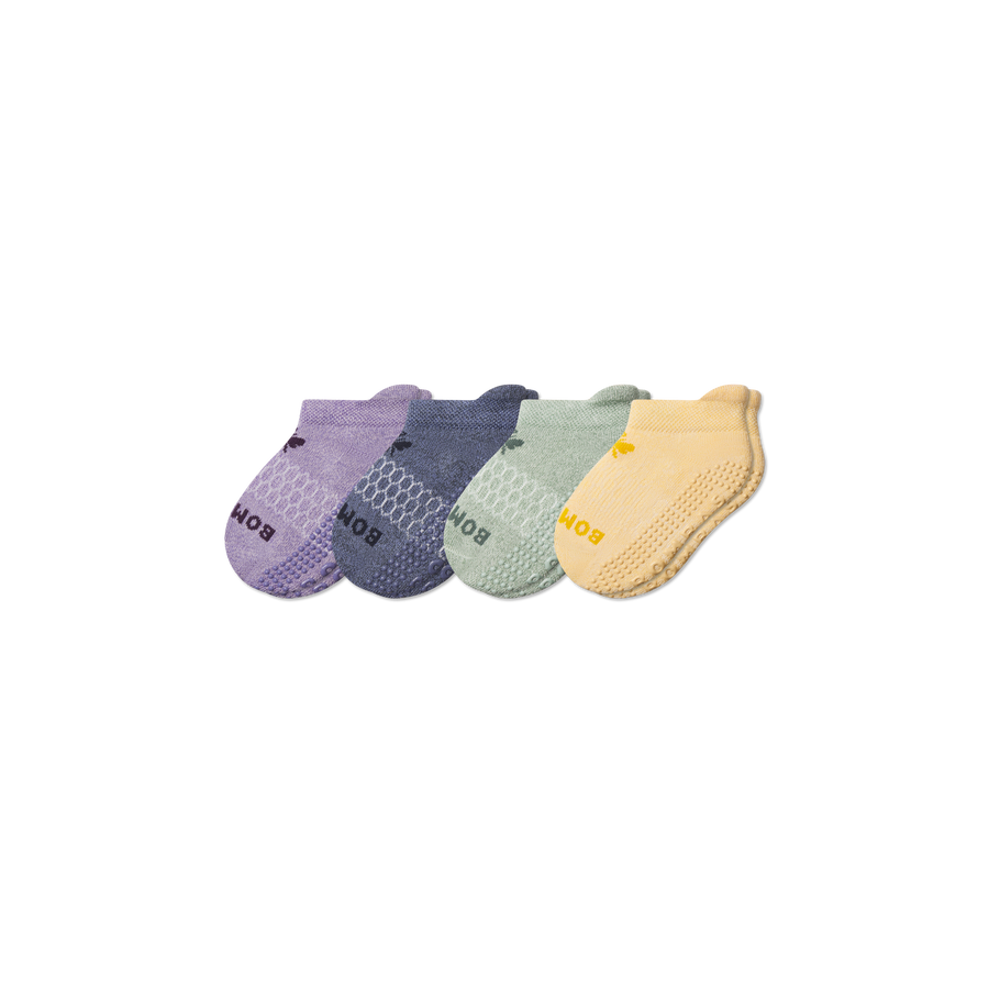 Toddler Marl Gripper Ankle Sock 4-Pack - Modern Recovery Pair