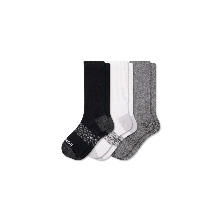 Men’s Everyday Compression Calf Sock 3-Pack (15-20mmHg) - Performance Court Move