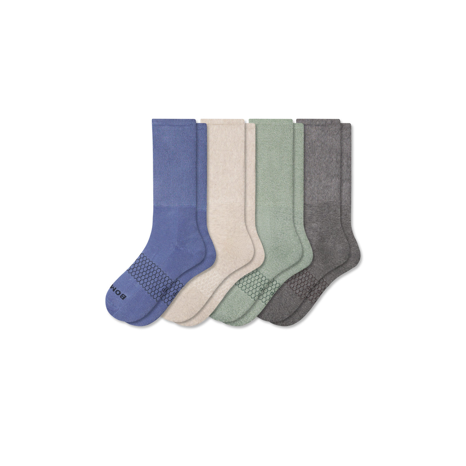 Ultra Stretch Calf Socks - Oyster Mint Mix L [10562]