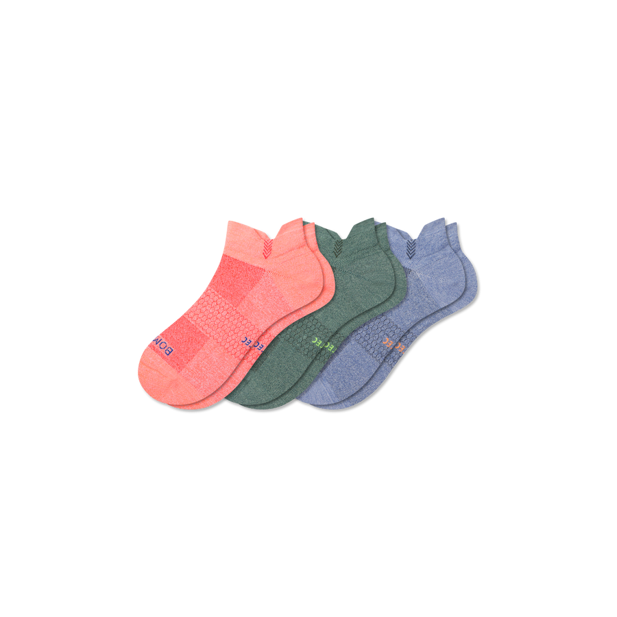 Women's UltraLite Sport Ankle Sock 3-Pack - Classic Run Comfort