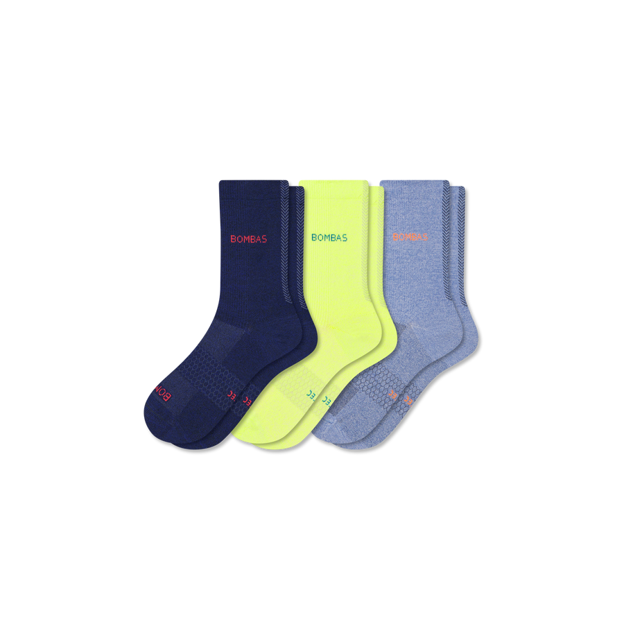 Women's UltraLite Sport Half Calf Sock 3-Pack - Modern Studio Step