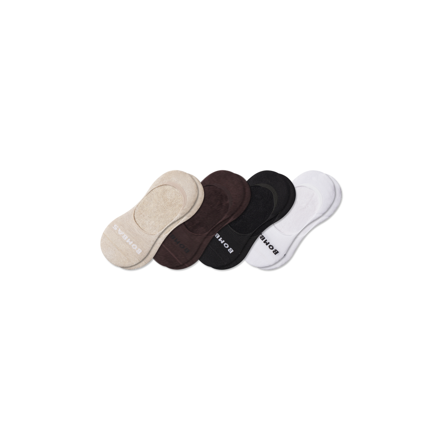 Men's Mid-Cut Cushioned No Show Sock 4-Pack - Run Crew Rotation