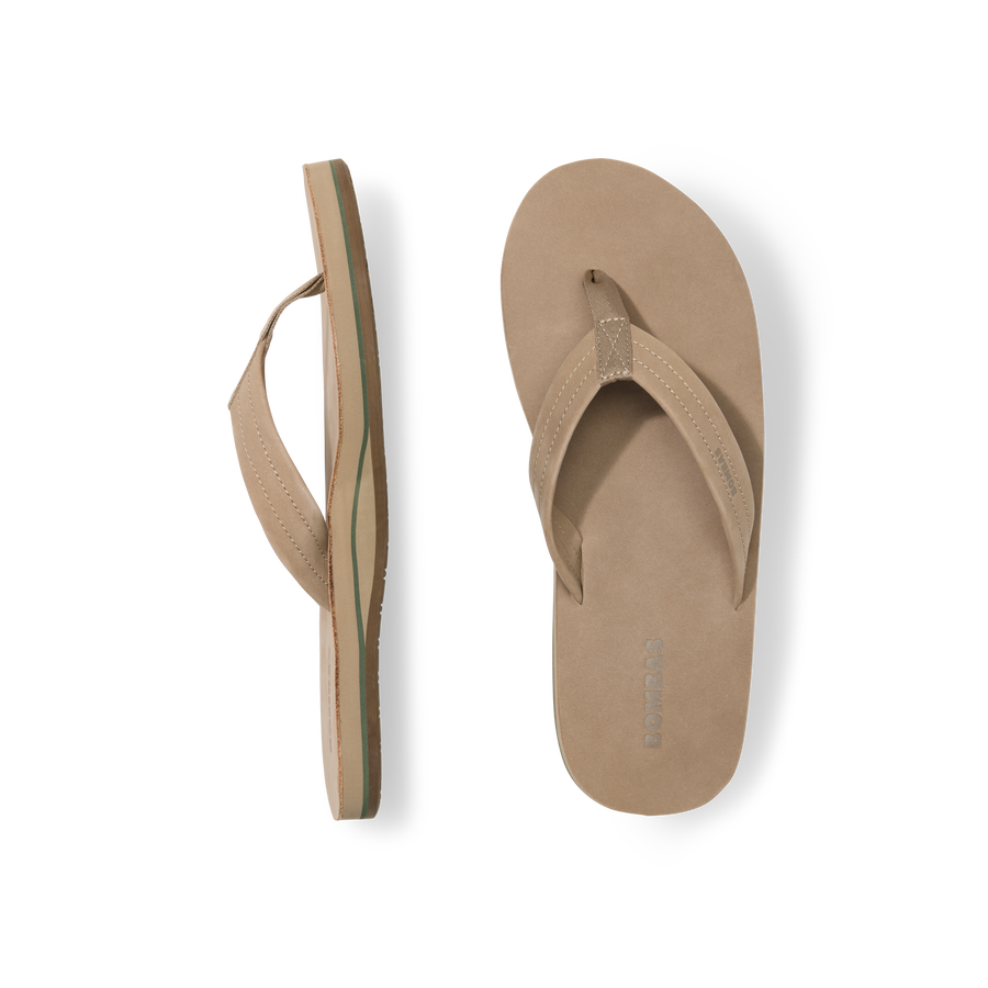 Men's Sunrise Leather Flip Flop - Daily Morning Slip