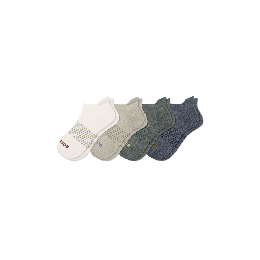 Men's Solids Ankle Sock 4-Pack - Light Wear