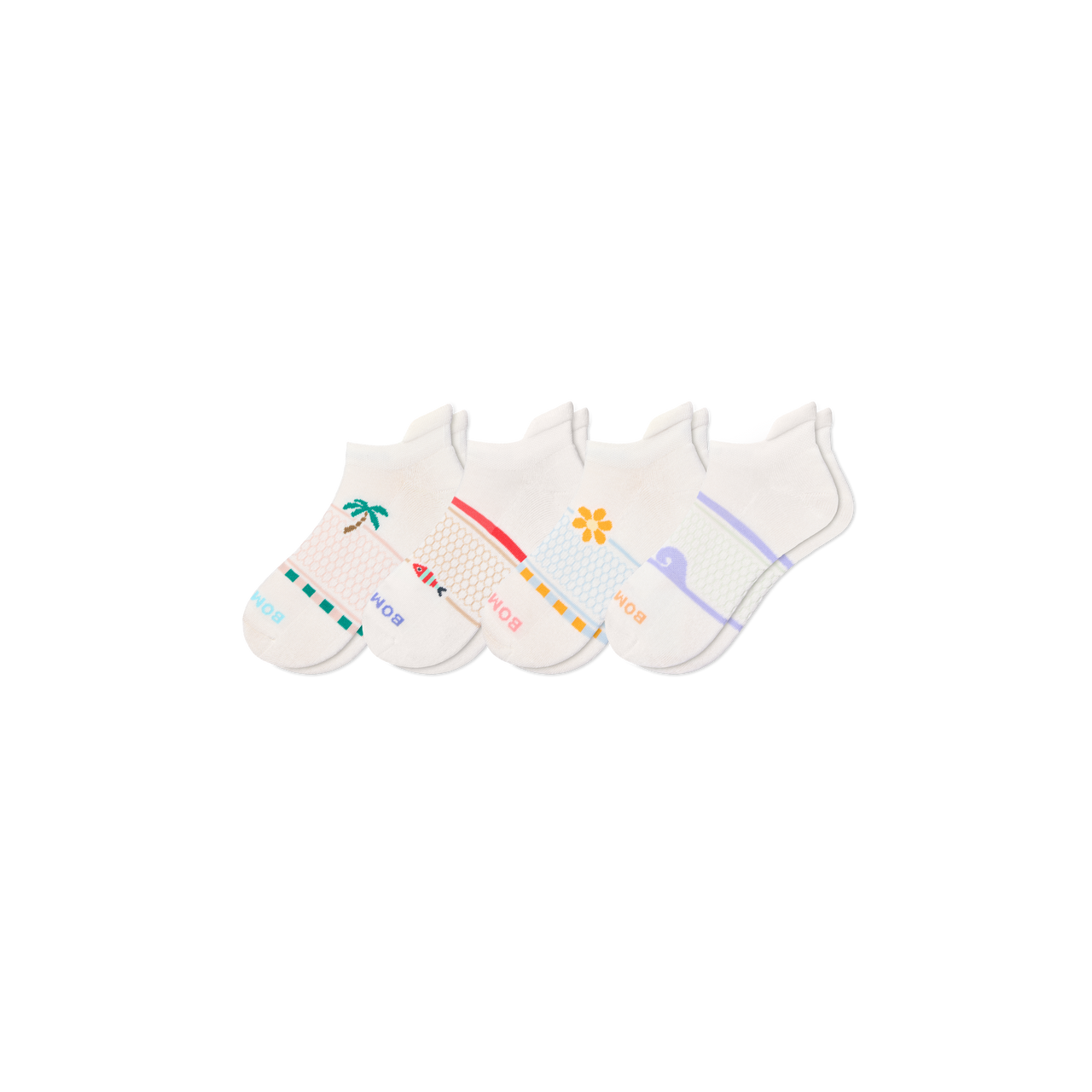 Ankle Socks - Tropical Bloom Mix L [11190]