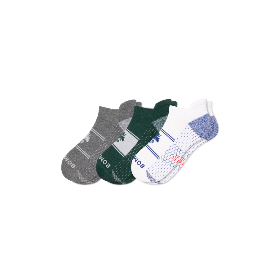 Men's Golf Ankle Sock 3-Pack - Modern Step