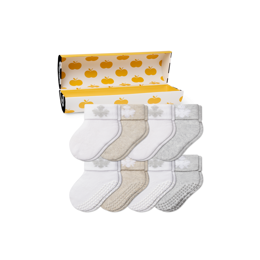 Baby's First Year Sock 8-Pack Gift Box - Utility Gift Choice