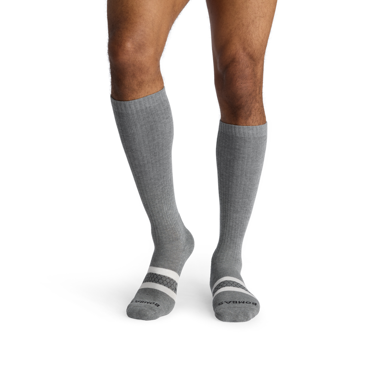 Casual_Compression Knee_High - Grey_Heather MO1 [11322]