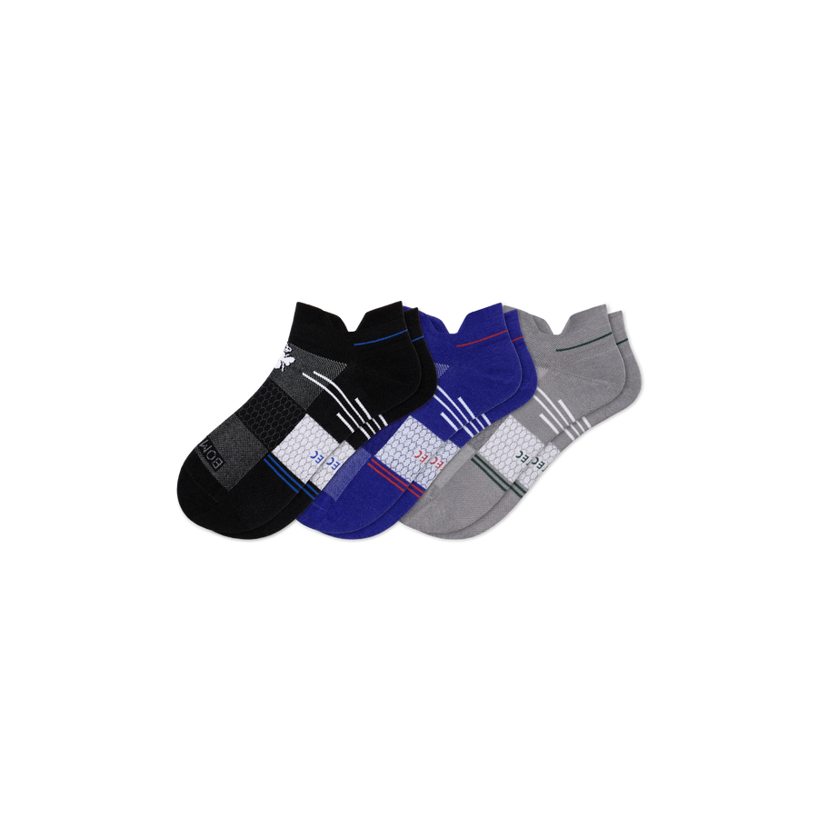 Men's UltraLite Sport Ankle Sock 3-Pack - Cozy Run Fit