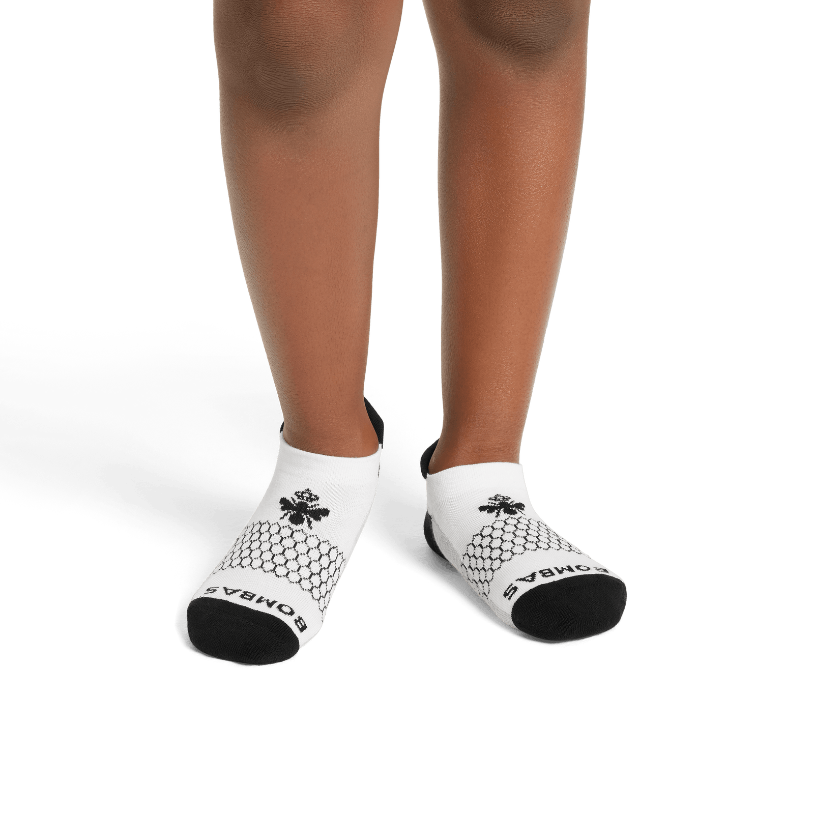 Youth Originals Ankle Socks - White Black YO1 [3412]