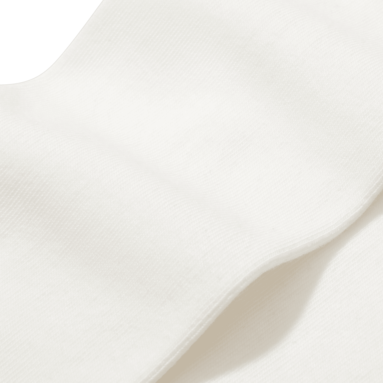 Women's Lightweight Calf Socks - White Detail [3679]