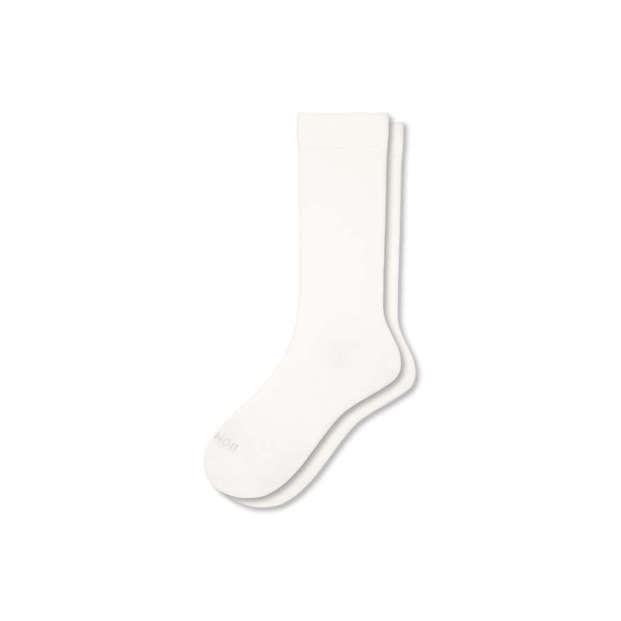 Women's Lightweight Calf Socks - Classic Lounge Step