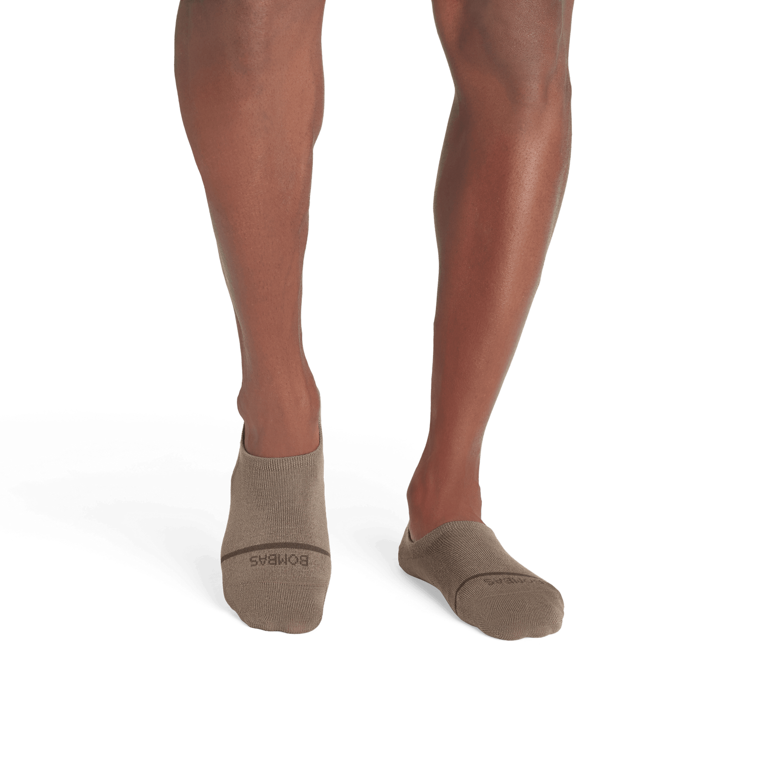Lightweight Merino Wool Blend No Show Socks - Mushroom MO1 [3707]