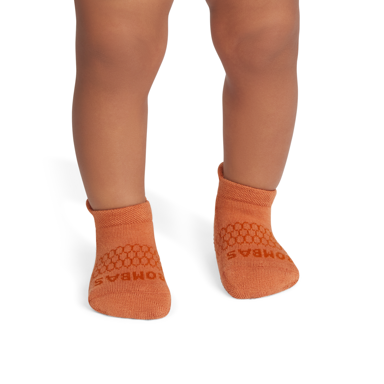 Toddler Gripper Ankle Socks -adobe richcopper TO1 [3870]