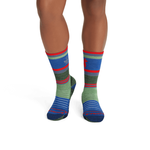 Cotopaxi x Bombas Merino Wool Hiking Calf Socks - Multi (Blue) WO1 [4405]