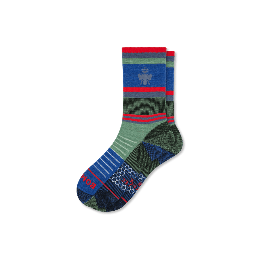 Cotopaxi x Bombas Merino Wool Blend Hiking Calf Socks - Active Shift Rotation