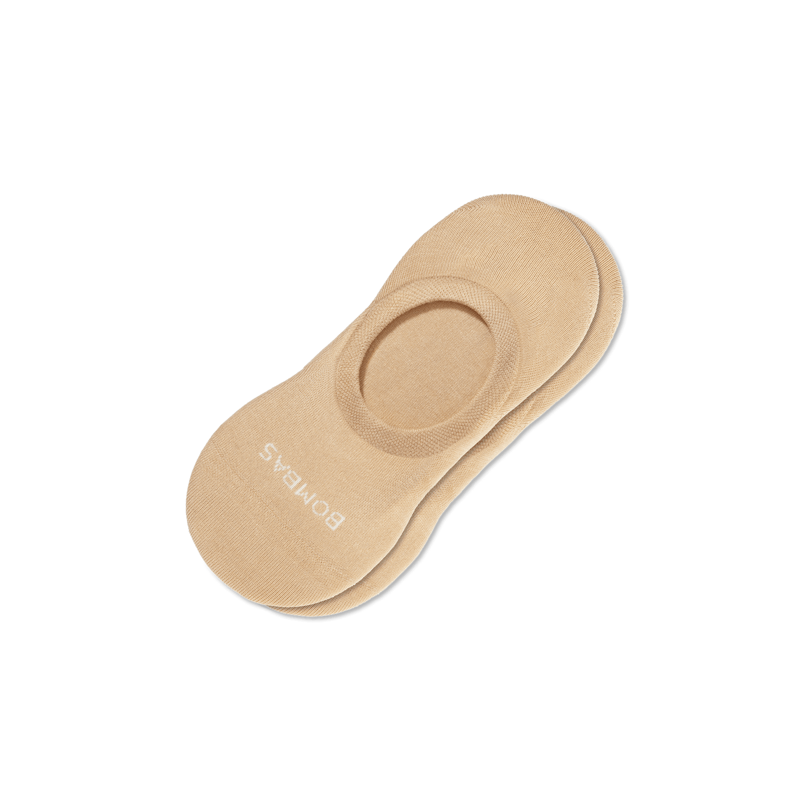 Lightweight No Show Socks Beige L