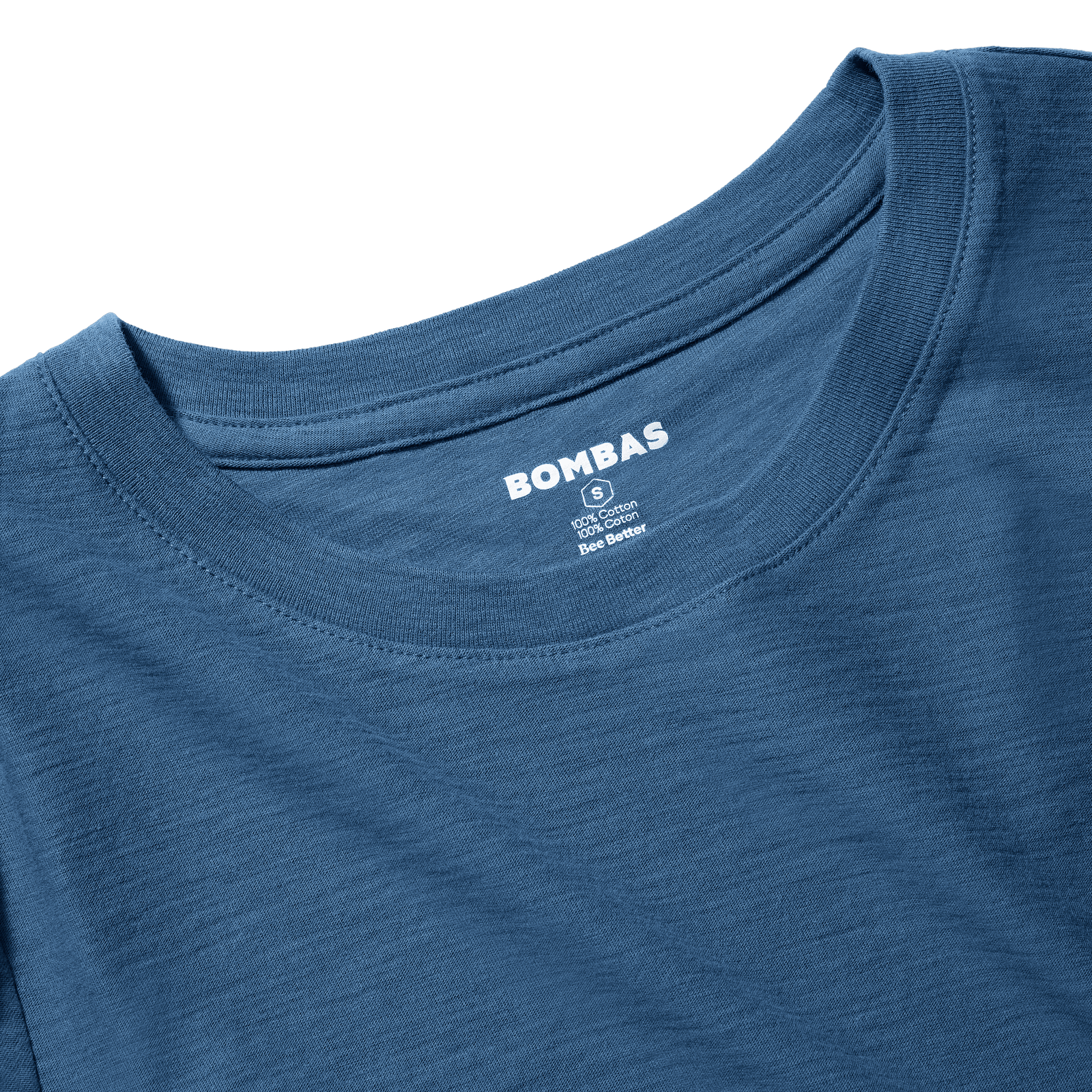 Women's Air Slub Crew Neck T-Shirt Great Lake Detail