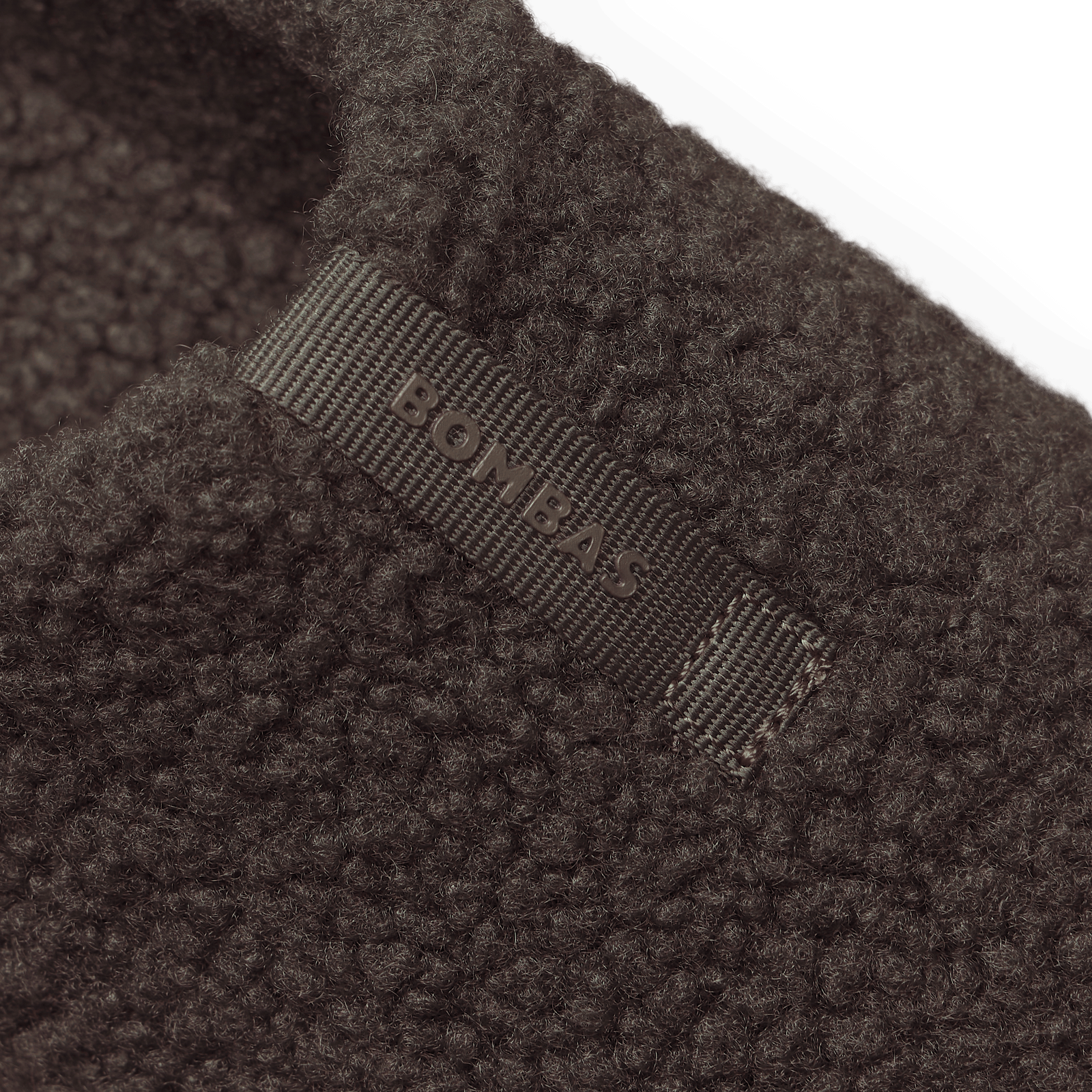 Men's Sunday Slipper - dark espresso Detail [6075]