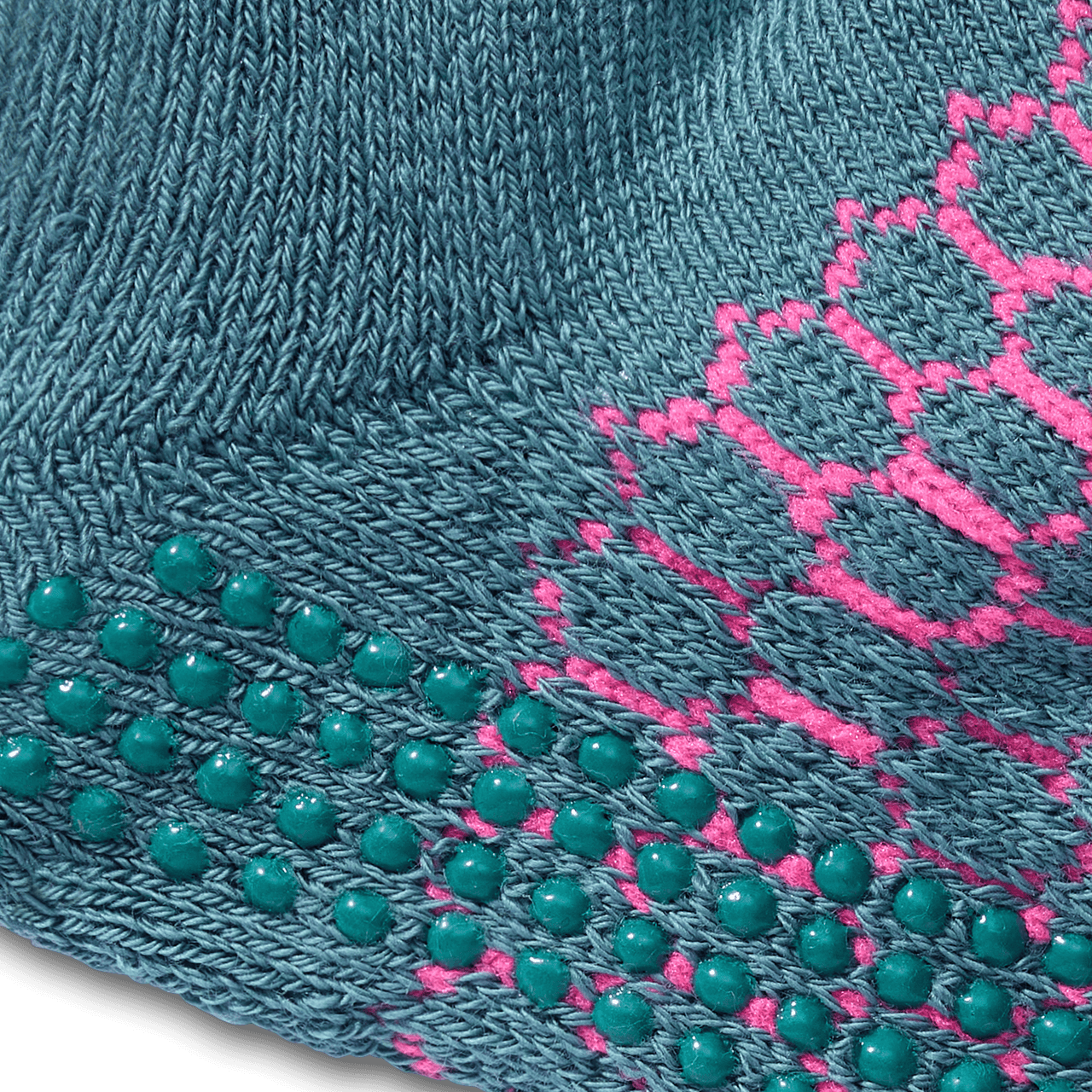 Toddler Solids Gripper Calf Sock Marine Detail
