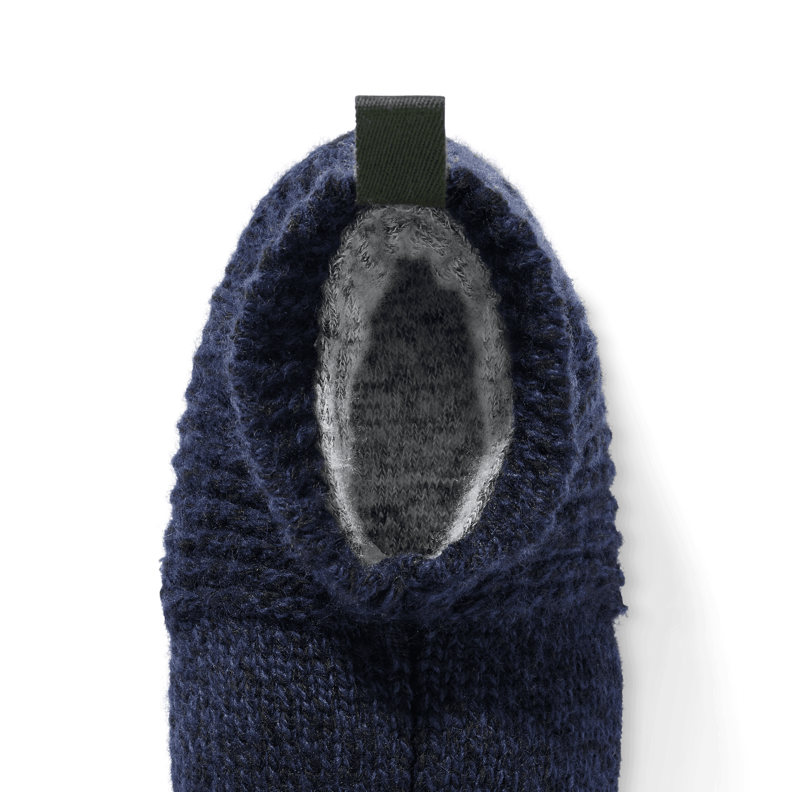 Toddler Classic Gripper Slipper Navy Detail