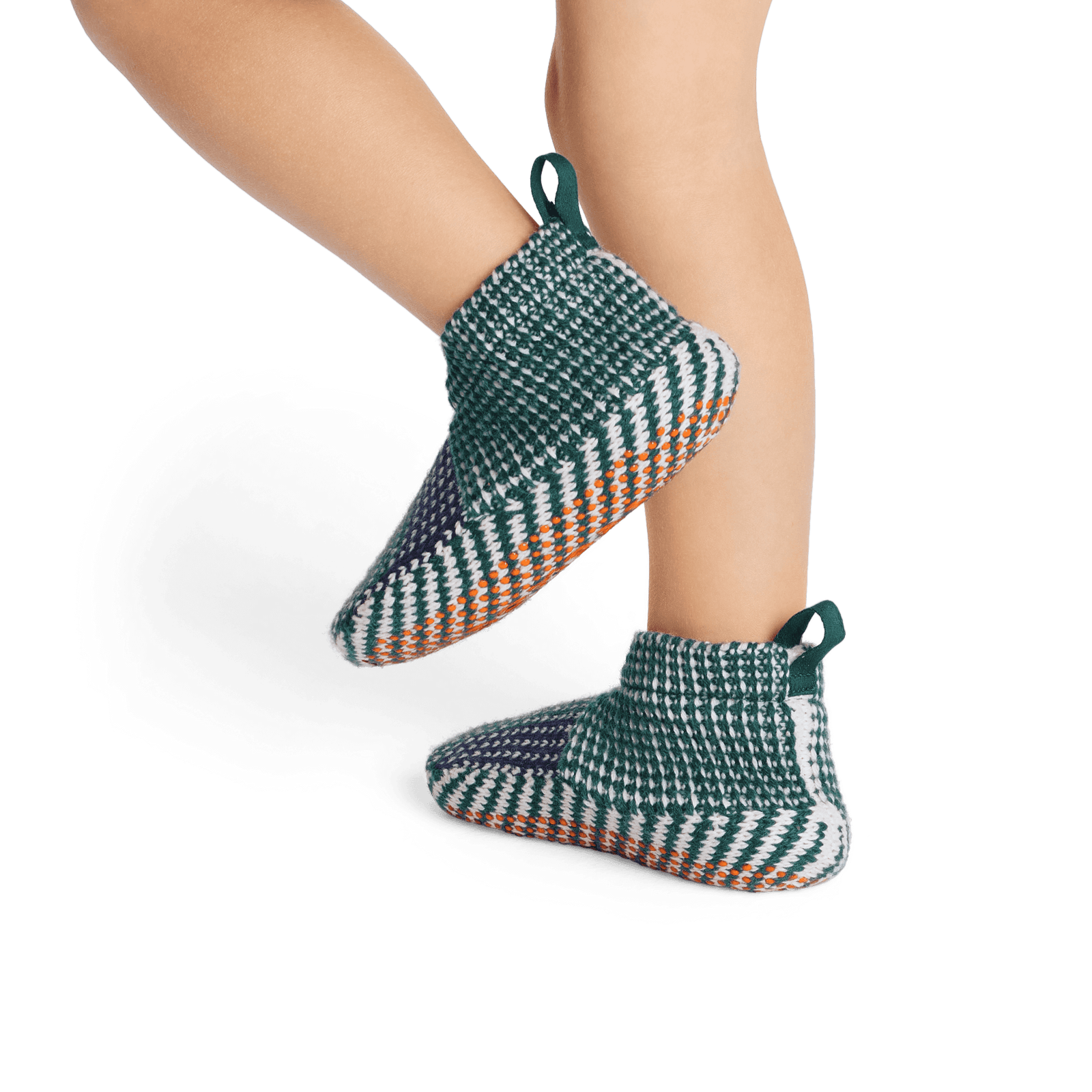 Birdseye Gripper Slipper Midnight Teal TO1