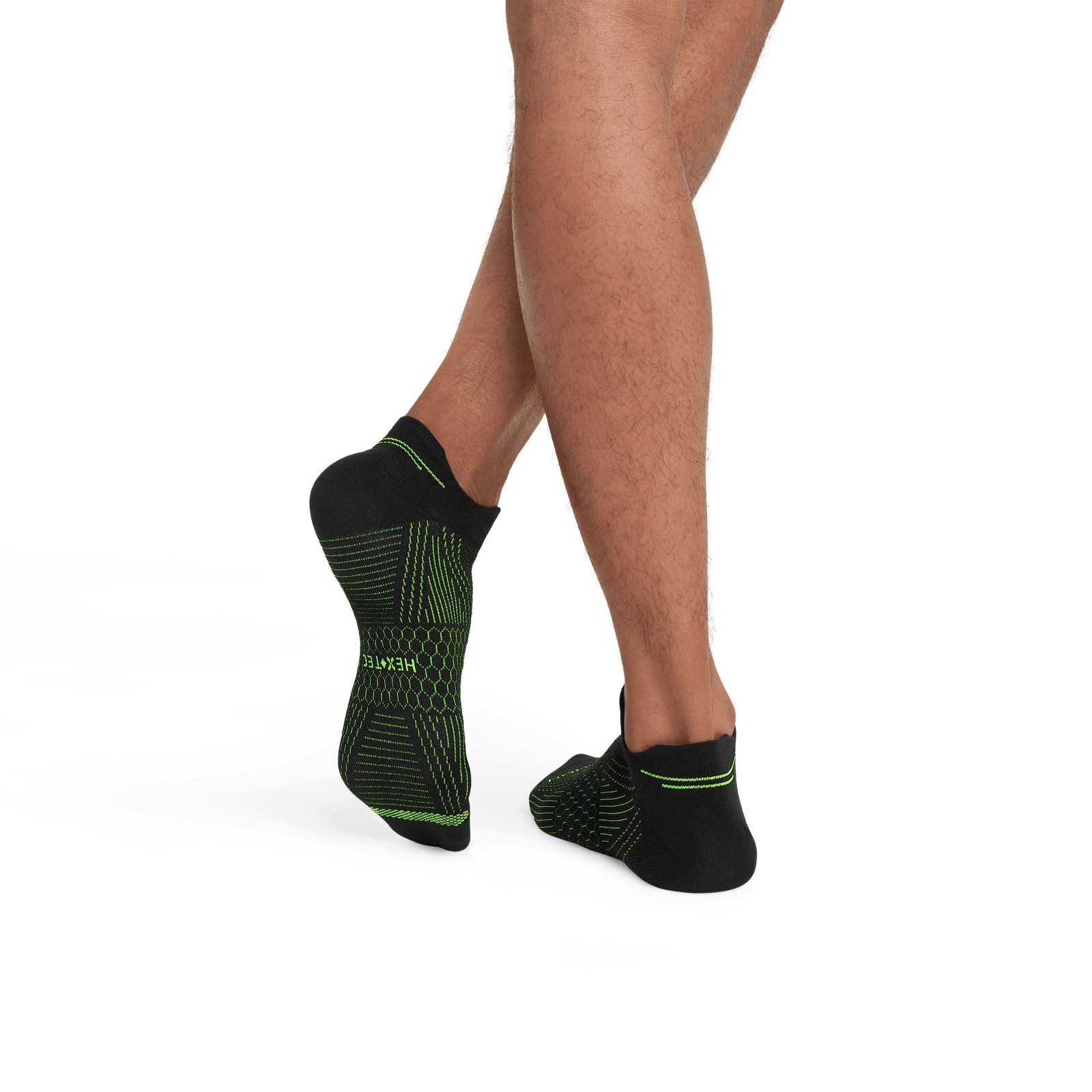 Lightweight Performance Ankle Socks black-neonyellow--3-transparent