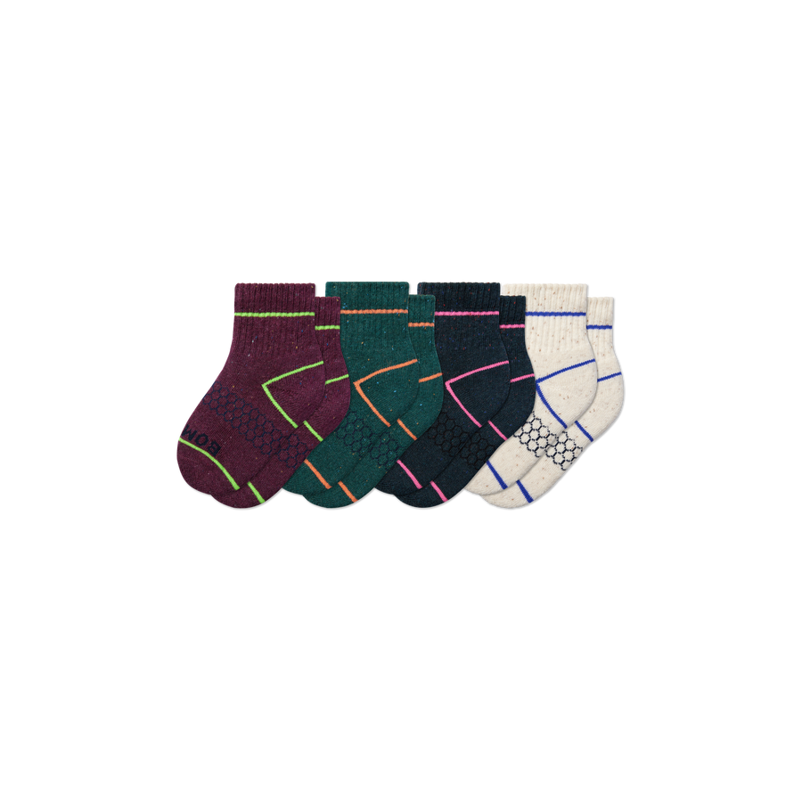 Toddler Donegal Calf Sock 4-Pack - Easy Court Move