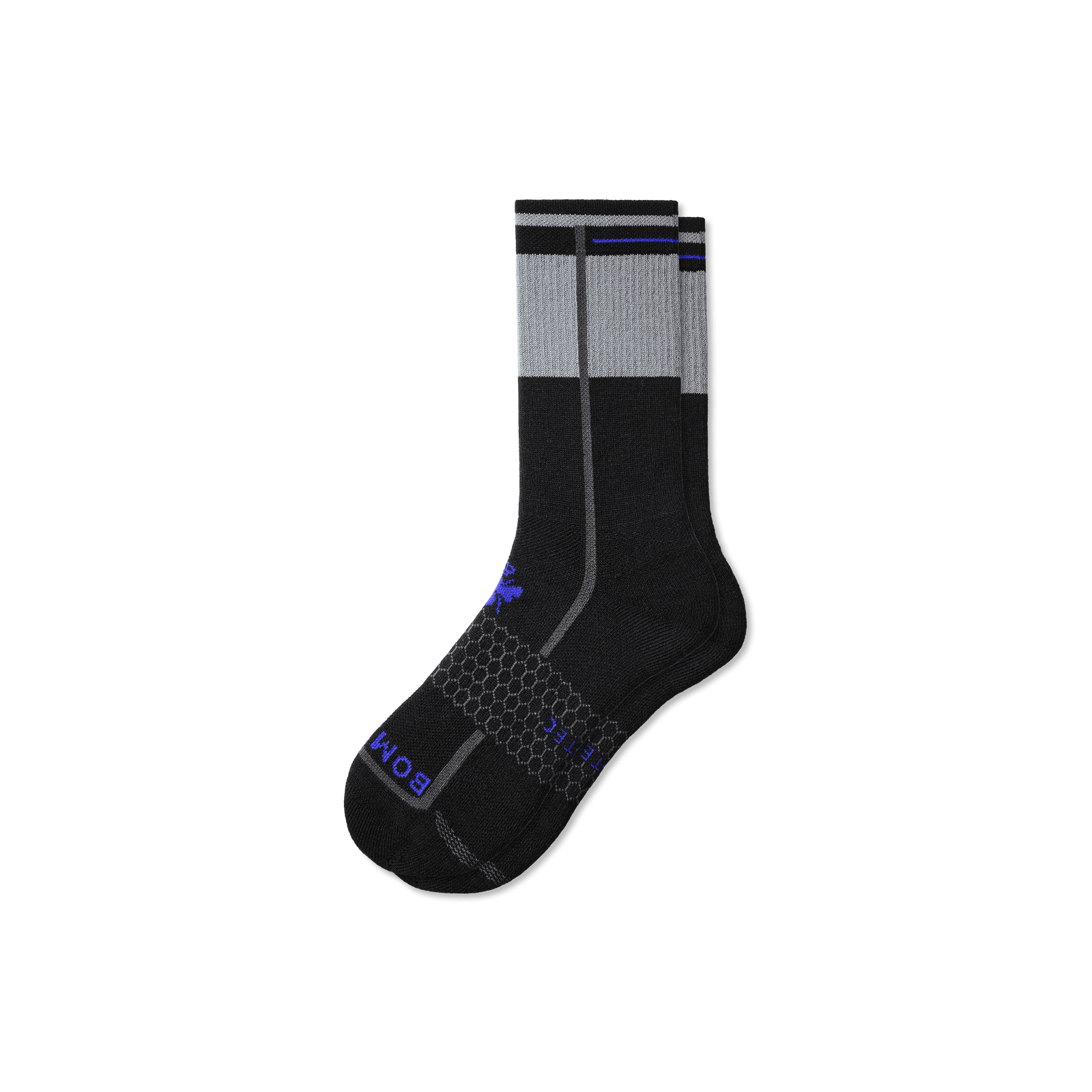 Reflective All Purpose Calf Socks black-layflat-1-transparent