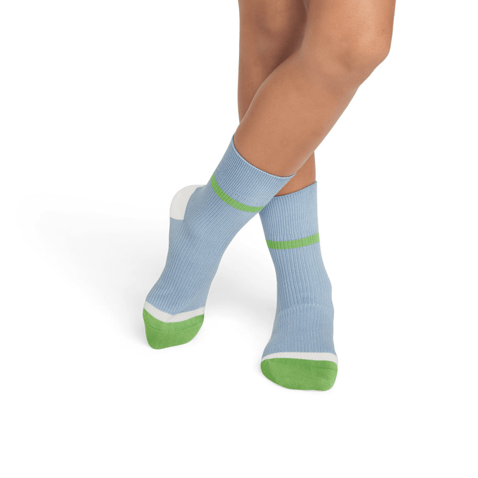 Youth Lightweight Ribbed Quarter Socks oceanfog--2-transparent