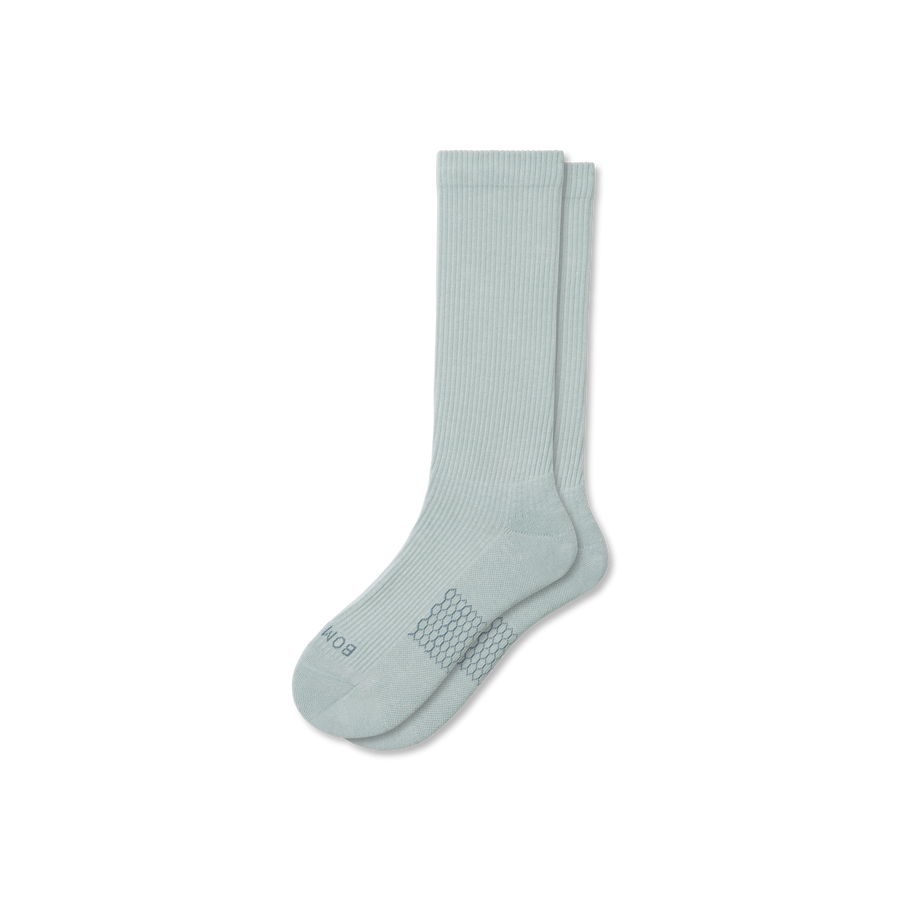 Women's Modern Rib Calf Socks - Breathable Home Step
