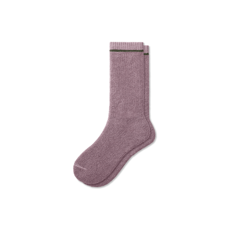Men's Plush Terry Calf Socks - Comfort Home Step