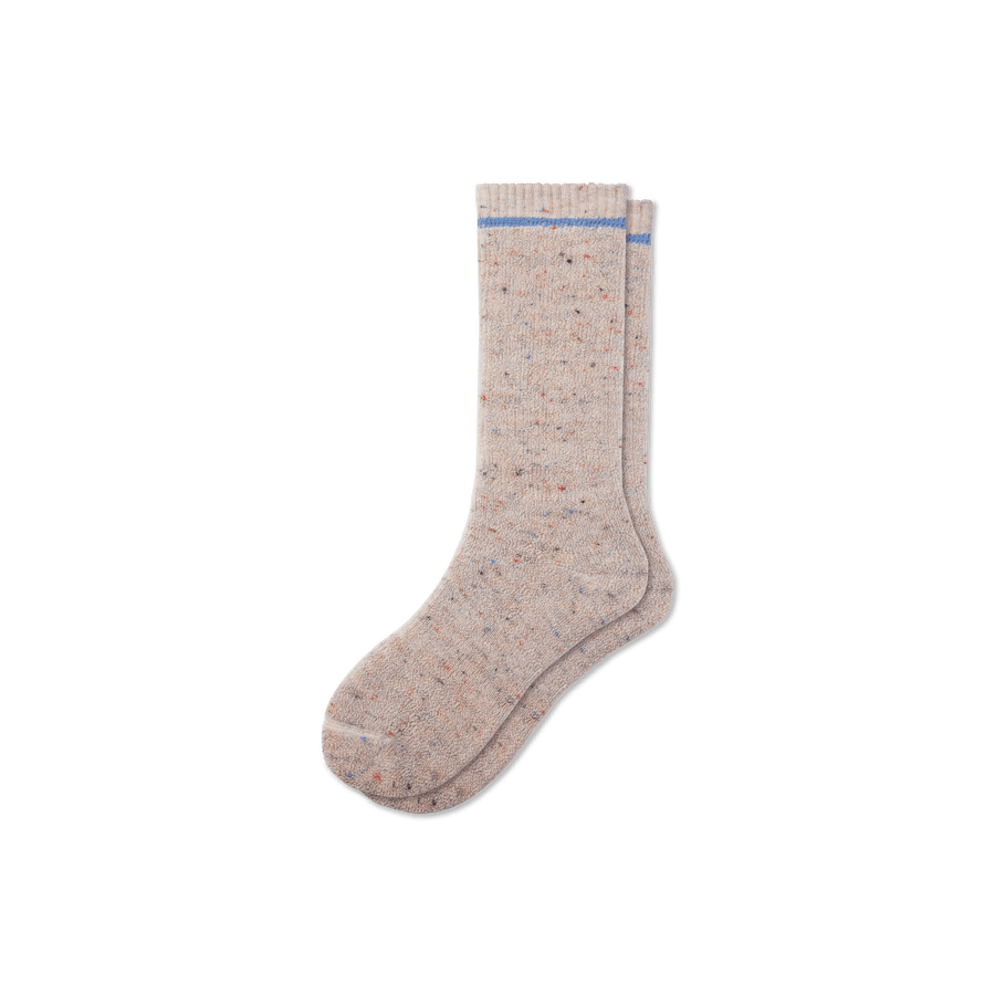 Men's Merino Wool Blend Terry Socks - Smooth No Show Cushion