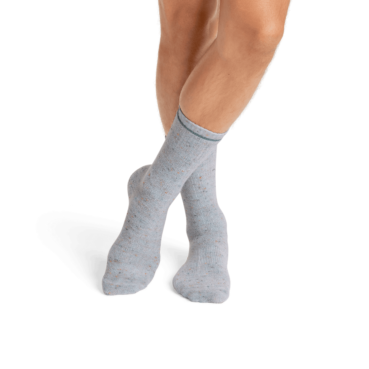 Merino Wool Blend Terry Socks Frost Blue MO1