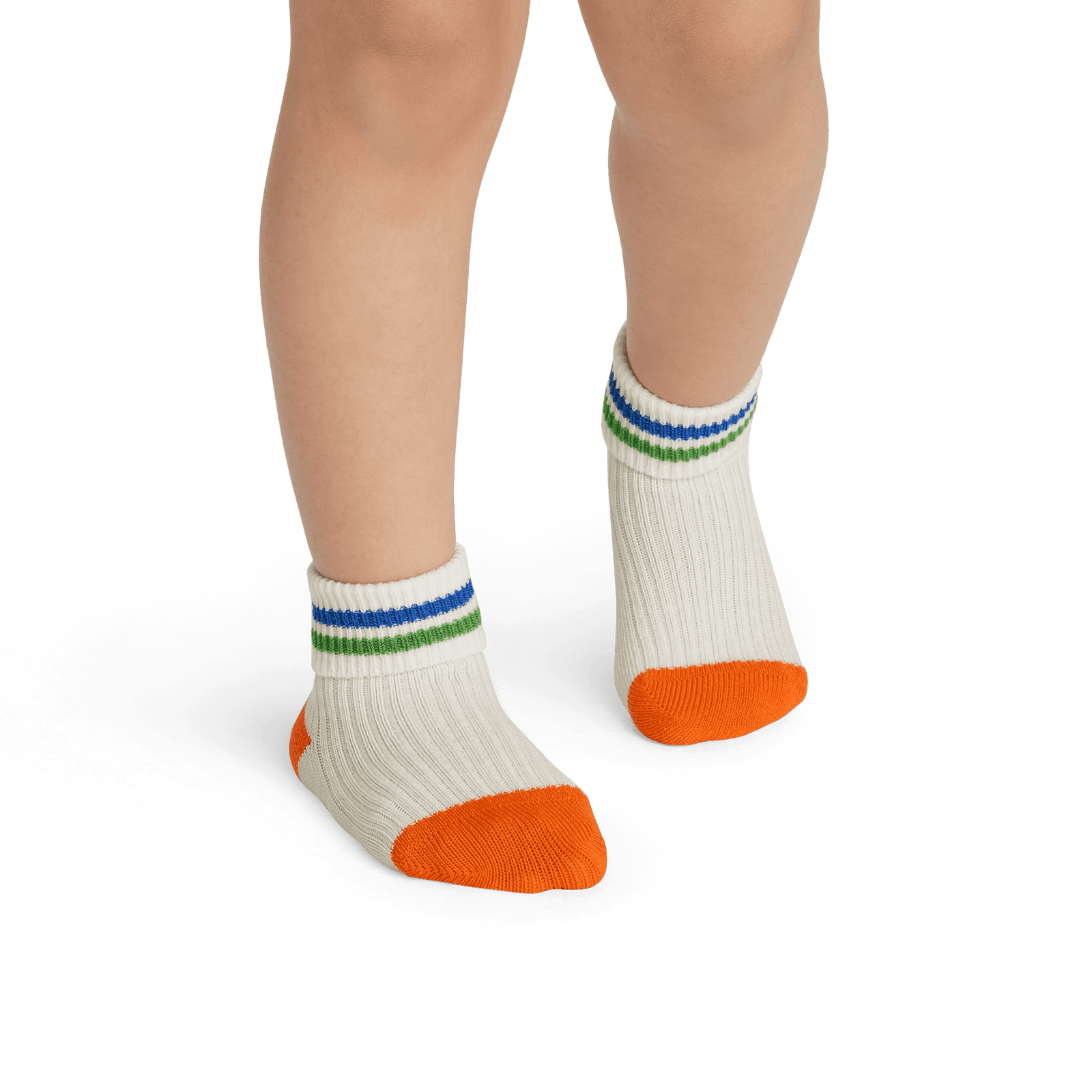 Toddler Lightweight Ribbed Sock brightorange-2-transparent