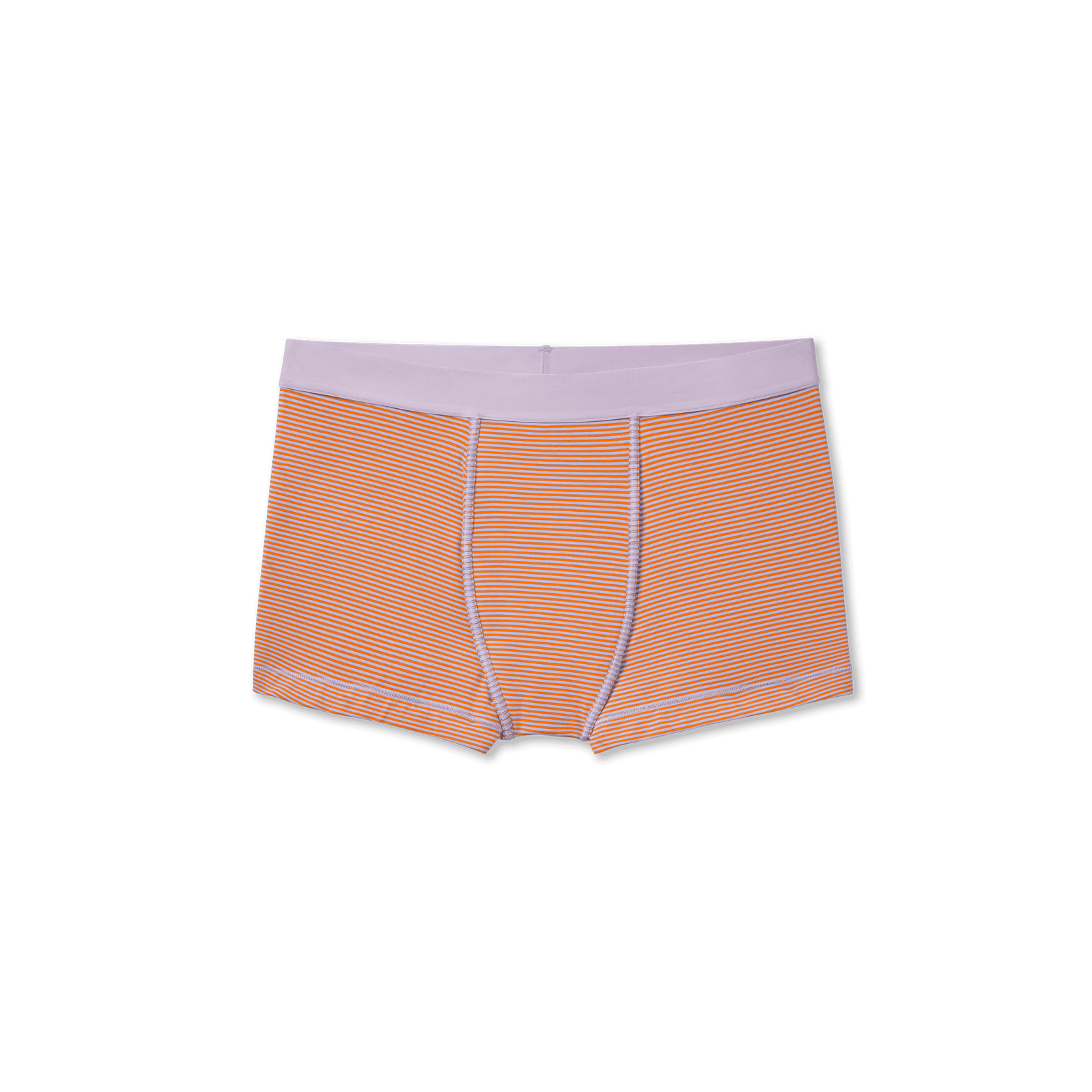 Pride All Gendered Trunk bright-orange-washed-lavender-micro-stripe-layflat-2-transparent