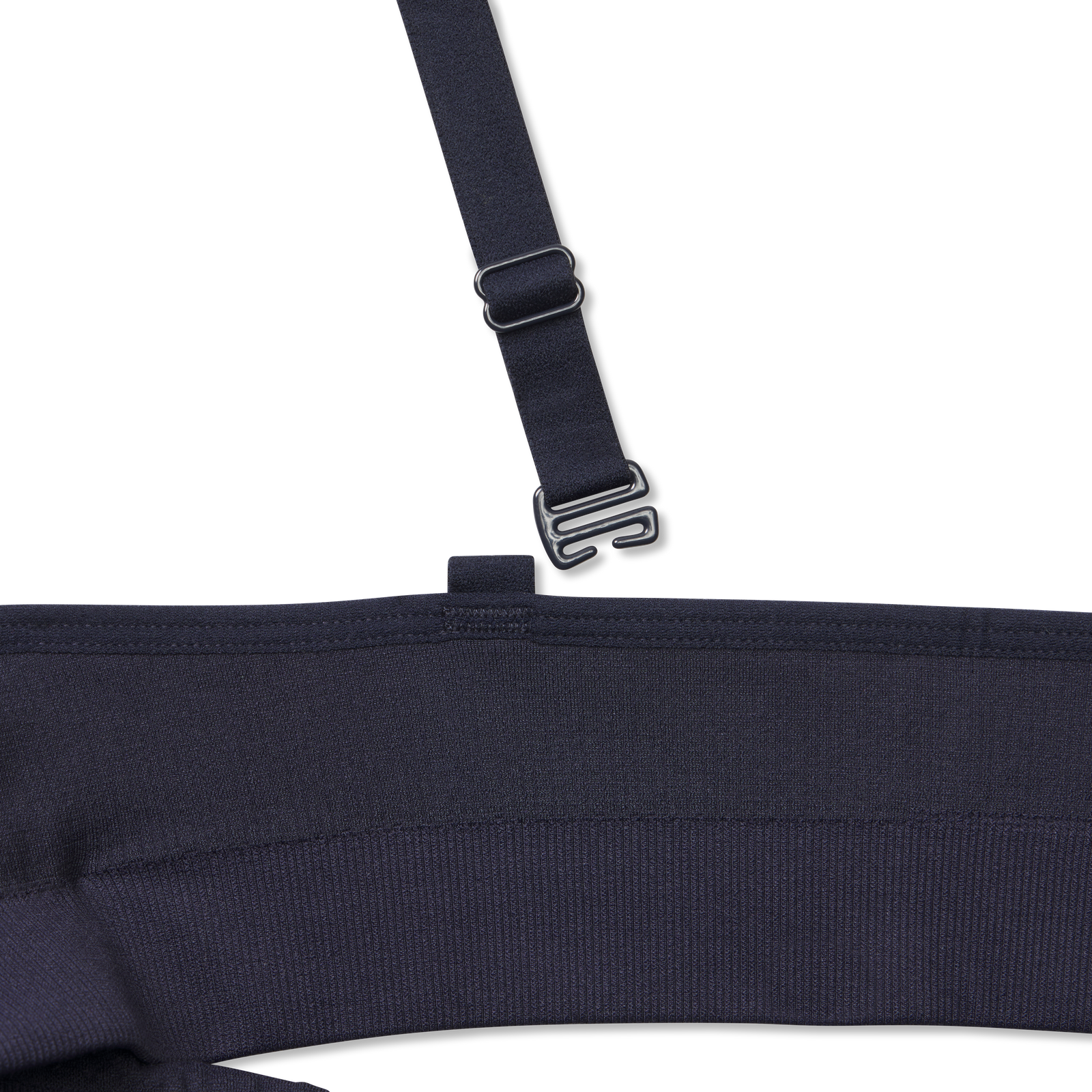 Women's Seamless Triangle Bralette - Midnight Navy Detail [7665]