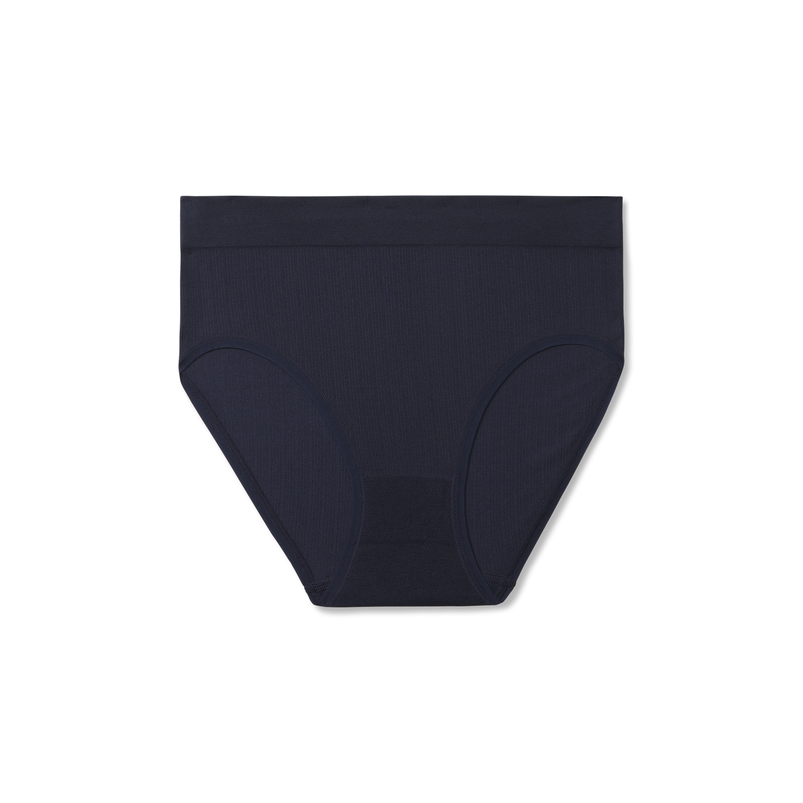 Women's Seamless High Rise Brief - Midnight Navy L [7718]