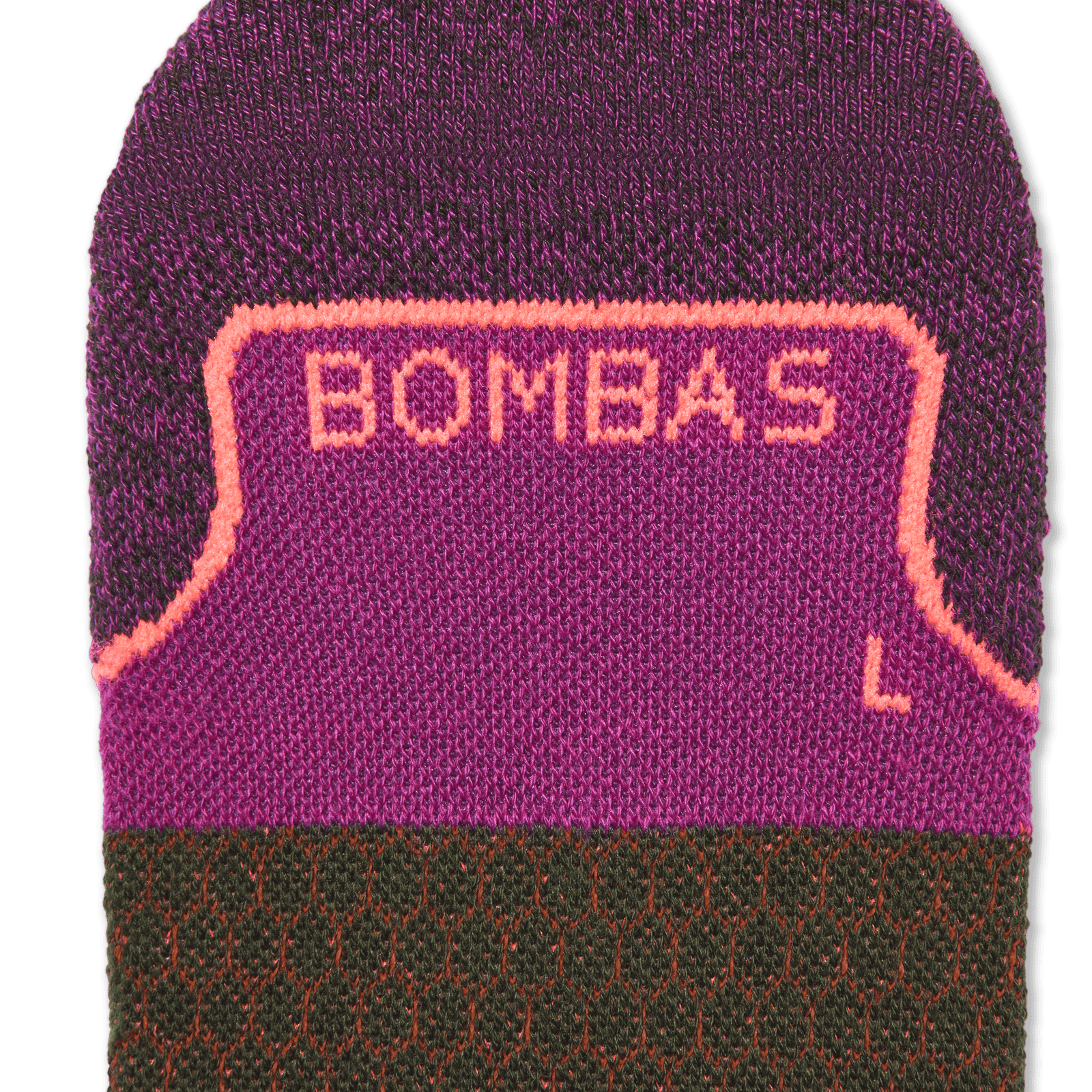 Running Calf Socks - Prickly Pear Detail [7746]