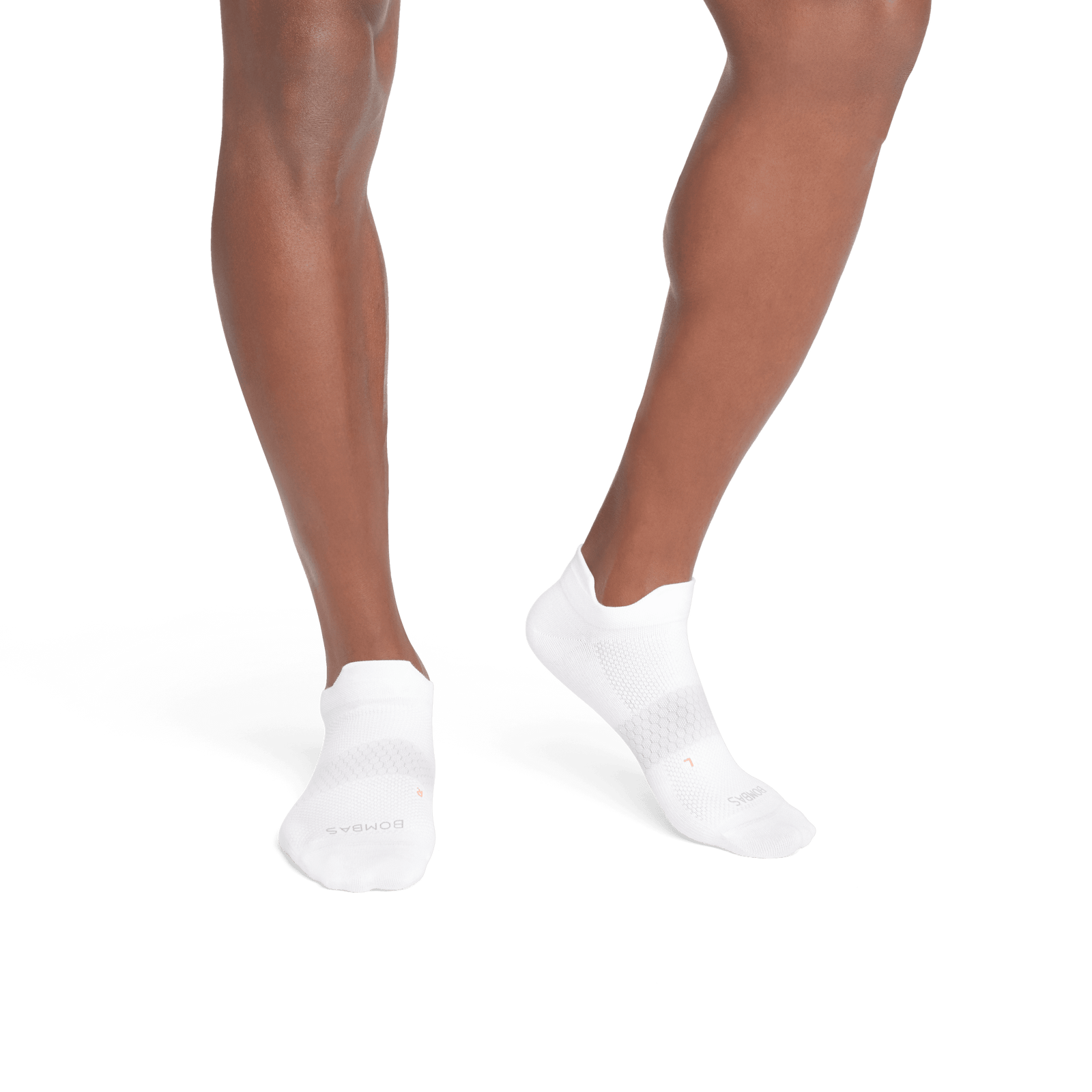 Lightweight Athletic Ankle Socks - White - MO1 [7752]